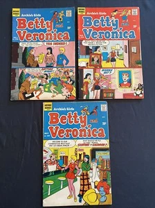 Lote 3 cómics de niñas Betty y Veronica Archie años 70 - Imagen 1 de 5