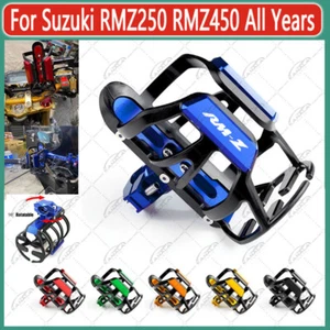 CNC Mineral Water Holder Beverage Cup Holder For Suzuki RMZ250 RMZ450 All Years - Picture 1 of 14