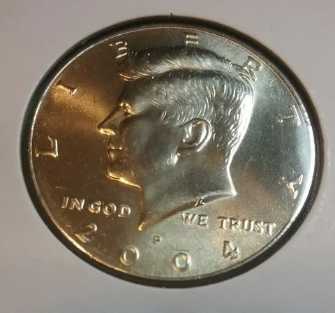 2004 Kennedy P&D Half Dollars - BU - Uncirculated Cover