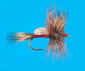 Red Humpy, 6 pcs. size 14 - Picture 1 of 1