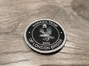 Policía Op London Bridge Harrier Team EIIR Hecho con Parche VELCRO® - Imagen 1 de 2