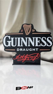 Guinness Beer Draught logo display sign - Picture 1 of 4