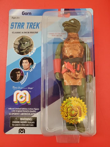 Mego Star Trek Original Series the Gorn Action Figure MOC #1269 LOW NUMBER Cover