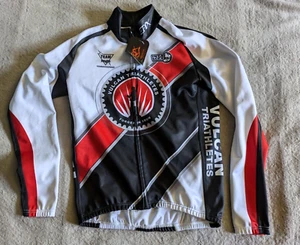 EPIX Vulcan Triathletes Fleece Lined Windstopper Cycling Jacket Mens M NWT NEW - Picture 1 of 8