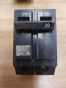 GE THQB2120 BREAKER 2P BOLT-IN - Picture 1 of 4