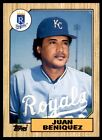 1987 Topps Traded Juan Beniquez Kansas City Royals #4T