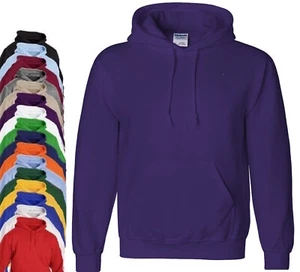 Gildan Heavy Blend™ Hooded Sweatshirt Long Sleeve Pullover Hoodie S-5XL - Picture 1 of 46