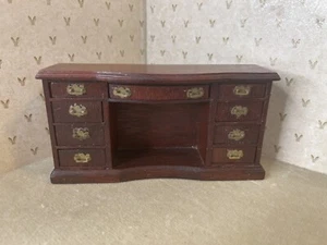 dollhouse sonia messer executive desk 1:12 scale - Picture 1 of 10