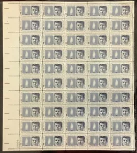 US #1246, 5¢ John F. Kennedy, Complete sheet of 50, og, NH, VF - Picture 1 of 1