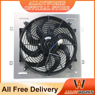 Ventilador eléctrico cubierta + relé para Ford Mustang 1965-1966 1960-1965 Falcon Ranchero Foto 1 de 4