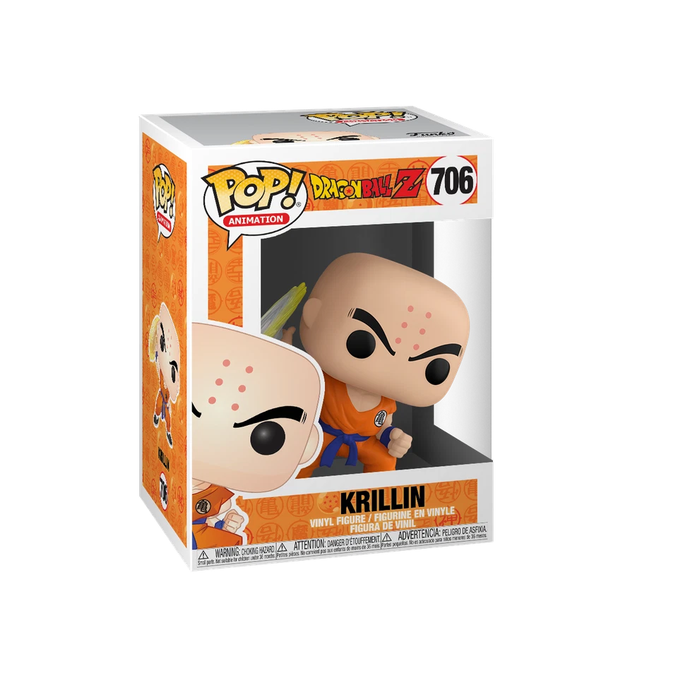 FUNKO POP! DRAGON BALL Z DBZ S7 - KRILLIN #706 VINYL FIGURE - Image 1 of 1