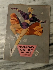 1956 HOLIDAY ON ICE Souvenir Program Big Magazine - Sports Ice Skating Vintage - Imagen 1 de 8