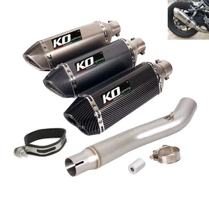 Slip On For Honda CBR250R 2011-2016 Exhaust System Mid Link Pipe Muffler Escape - Picture 1 of 15