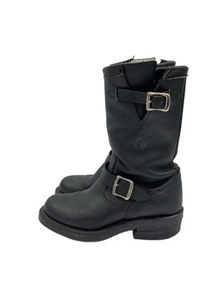 Botas de Ingeniero CHIPPEWA 97863 Usadas, Talla EE. UU. 5.5, Cuero Negro Foto 1 de 4