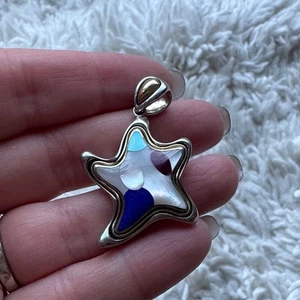 Eric Grossbardt Inlay Starfish Pendant - Picture 1 of 2