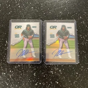2025 Onyx Rips #RAB-JOKU Auto Josh Kuroda-Grauer Oakland Athletics (2) - Picture 1 of 2