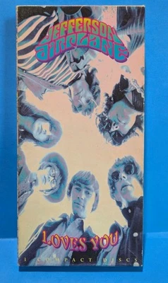 JEFFERSON AIRPLANE ● LOVES YOU ● 3 CD BOX SET & 60 PAGE BOOKLET  ● BEAUTIFUL  - Image 1 of 3