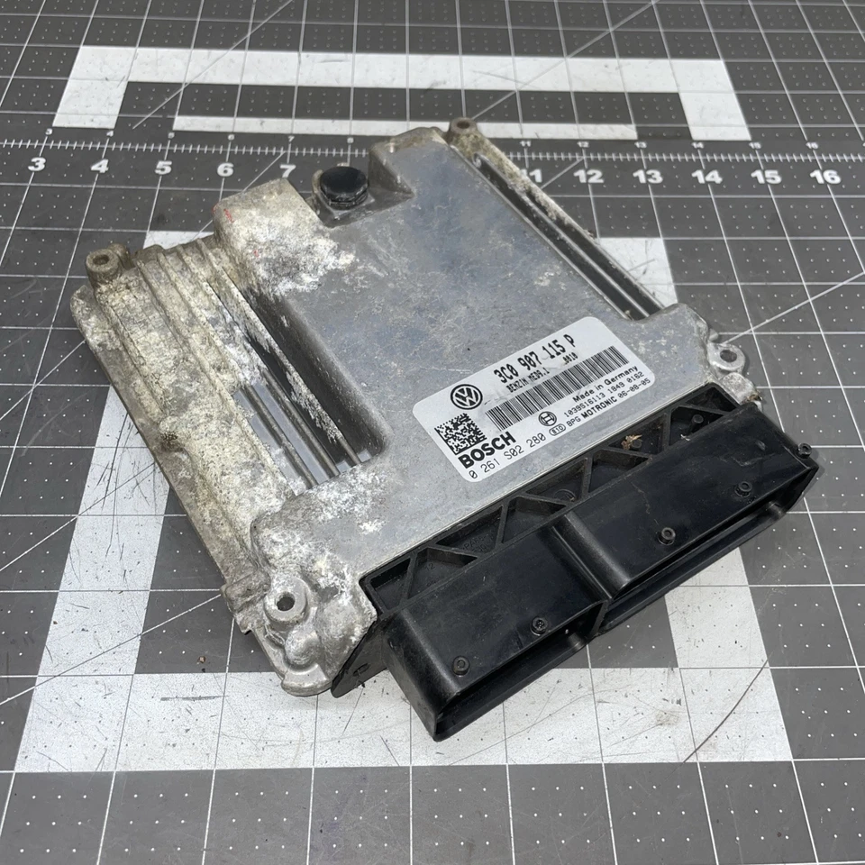 Volkswagen Passat 2006 2010 motor módulo informático ECM ECU 3C0 907 115 P OEM Foto 1 de 4