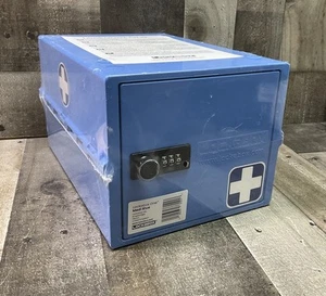 Lockabox One™ | Secure Lock Up Medical First Aid Medicines Lockable Box Code NEW - Picture 1 of 6