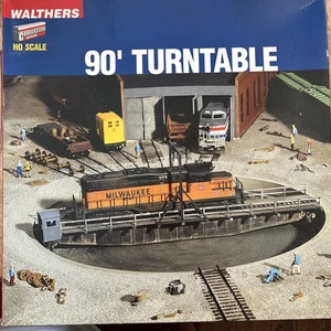 Walthers HO Scale 90' Turntable, New in Original Box. 933-3171 - Picture 1 of 4