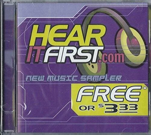 Hear it First.com New Music Sampler - Audio CD - VERY GOOD Foto 1 de 1