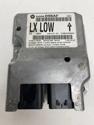 Módulo de controle SRS 04896098AF compatível com 2008 2009 2010 DODGE CHARGER - Imagem 1 de 4