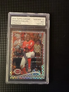 Brandon Phillips 2014 Topps Chrome Xfractor #64 Gem Mint 10 - Bild 1 von 2