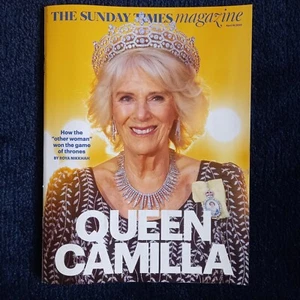 Sunday Times Magazine 16. April 2023 QUEEN CAMILLA Ausgabe + EVA KAILI - Bild 1 von 6