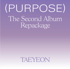 K-POP SNSD TAEYEON REPACKAGE Album "PURPOSE" [ 2 Photobook + 2 CD ] SET