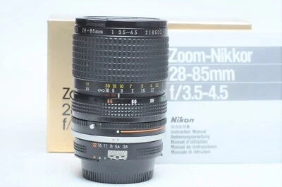 Lente Nikon 28-85 mm F3,5-4,5 Ai-S MF Foto 1 de 3