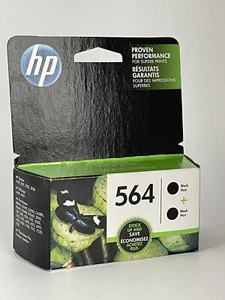 HP C2P51FN140 Tintenpatronen schwarz - 2er Pack - datiert AUG 2020 - Bild 1 von 2