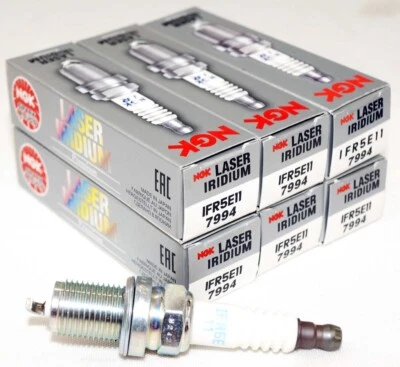 6 шт лазерных иридиевых свечей зажигания NGK 7994 для Kia Hyundai Nissan Mazda Mitsubishi - Изображение 1 из 4