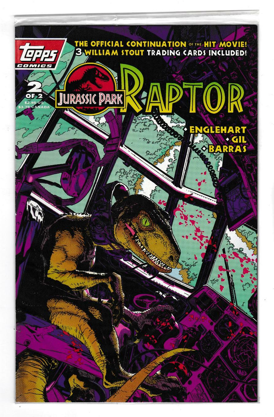 JURASSIC PARK, RAPTOR 2 (9.2) SEALED POLYBAG WITH CARDS (SHIPS FREE) * |  eBay