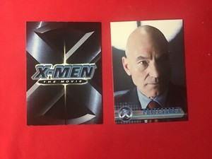 X-MEN THE MOVIE TOPPS 2000 HUGH JACKMAN COMPLETE 72 CARD BASE SET  NM