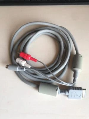 Sony PlayStation Official S Video Cable SCPH-1100 PS1 Cable Only Japan Used Jp  - Image 1 of 4