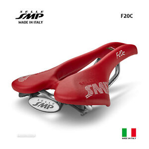 NEW Selle SMP F20C Saddle : RED - MADE IN iTALY!