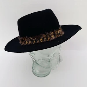 Holland Cooper Woman’s 100% Wool Felt Fedora Cowboy Hat - Size Small - Aus Post - Picture 1 of 15