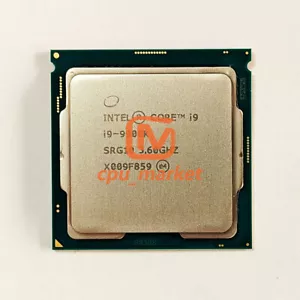Intel Core i9-9900K SRELS/SRG19 3.6GHz 8 Cores 95W LGA1151 CPU i9 9900K - Picture 1 of 3
