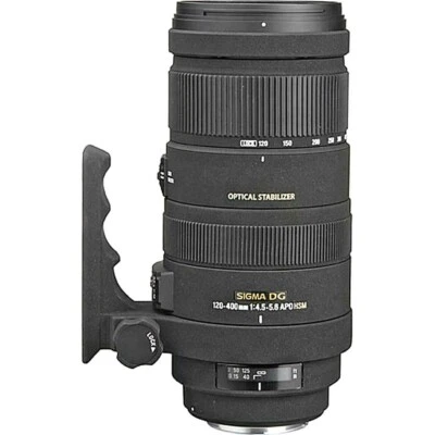 Sigma 120-400mm f/4.5-5.6 APO DG OS HSM Nikon Fit Lens - Image 1 of 3
