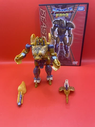 Transformers Beast Wars Telemocha TM-03 Cheetus Cheetor Action Figure Cover