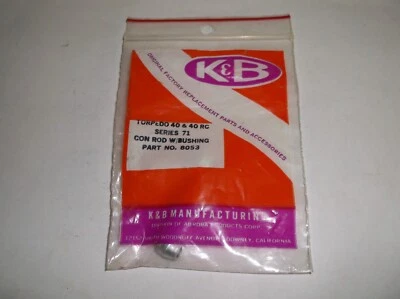K&B .40 SERIES 71 MODEL AIRPLANE ENGINE CONNECTING ROD # 8053 SEE PICS NOS - Image 1 of 3