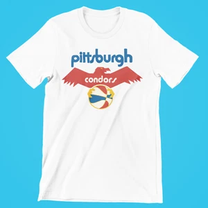 Pittsburgh Condors ABA Basketball Retro NBA VTG Steelers Premium Graphic T-Shirt - Picture 1 of 29