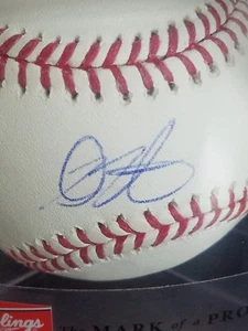 dillon tate signed baseball autographed ball romlb auto baltimore orioles mlb - Picture 1 of 2