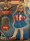 NEW Marvel AMERICAN DREAM CosPlay Super Hero Toddler 3-4T Halloween Costume