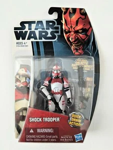 Star Wars Movie Heroes Shock Trooper Brand New Factory Sealed - Picture 1 of 1