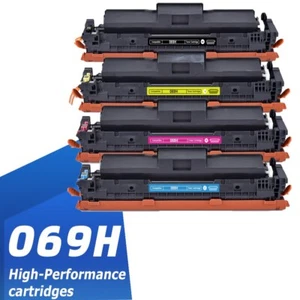 4 Toner Cartridge 069H Fits For Canon i-SENSYS LBP673Cdw MF752Cdw MF754Cdw - Picture 1 of 6