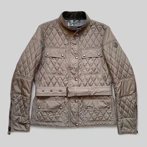 Belstaff England Damen Steppjacke braun mit Gürtel Größe 46IT / 12US / 14UK - Bild 1 von 19