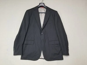 Isaia Napoli 100% Wool Blazer Two Button Made In Italy Size 52 See Measurements  - Picture 1 of 12