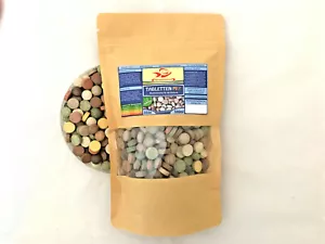 Futtertabletten 12 Sorten Mix 350g Tabletten Futter 0,5 Liter TÜTE Aquarium - Bild 1 von 1