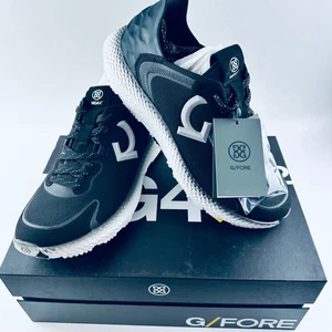 G/Fore Mens MG4X2 Golf Cross Trainer Shoes - Onyx Black Size UK 11 / US 12 EU 45 - Picture 1 of 11